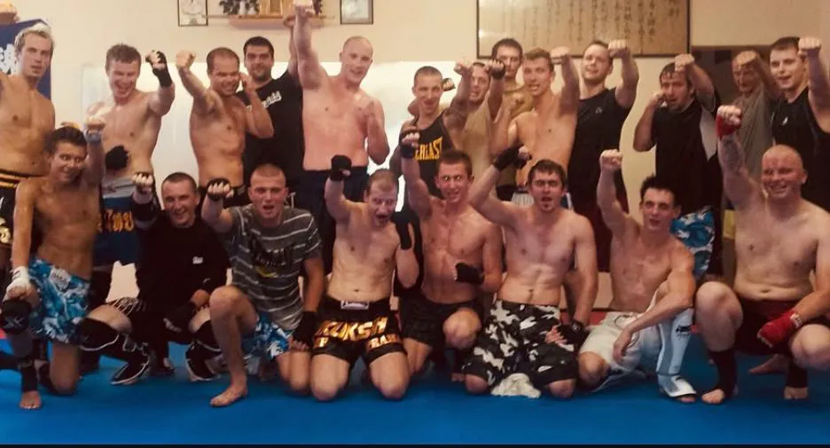 Trénink thajského boxu